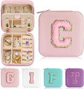 Parima Travel Essentials for Women Jewelry Box, Travel Accessories for Teen Girls Trendy Stuff | Necklace Organizer Earrings 