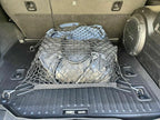 Rear Trunk Organizer Cargo Net for Jeep Wrangler 2018-2025 - ONLY for 4 Door Trims - Floor Style Web Mesh Cargo Net for SUV -
