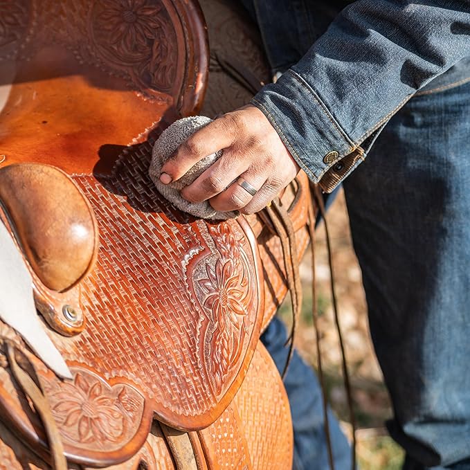 Snowshoe Saddle Salve, Made in USA Since 1927 - Protect, Condition, Restore & Waterproof - Multipurpose Saddle Conditioner fo