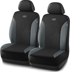 Skechers Car Seat Covers, Work Leather Seat Covers 5-Times Stronger Built-in Webbing, Oxford Fabric Front Seat Covers, Airbag