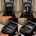 Vehicle OCD – Center Console Divider, Tray, and Glove Box Organizer for Toyota 4Runner (2010-2024) – Made in USA – SLX515