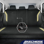 Skechers Memory Foam Car Seat Covers, Air Cool Mesh Thick Seat Covers, Car Seat Full Sets Airbag Compatible, Automotive Comfo