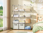 Closet Organizer, 12-cube Closet Organizers and Storage, Portable Cube Storage Organizer, Closet Shelves for Kids, Closet, Be
