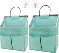 2pcs Wall Hanging Storage Bag,Wall Hanging Organizer Bags with Pockets, Wall Organizer Storage for Dormitory Bathroom Bedroom