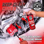 Chemical Guys 8-Piece Arsenal Builder Car Wash Kit - Includes Bucket, Dirt Trap, Lid, Wash Mitt, Air Fresheners & (3) 16 oz C