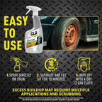 CLR Brands Automotive Calcium, Lime & Rust Remover Spray, 22 oz., Cleaning Spray for Multiple Surfaces, EPA Safer Choice Cert