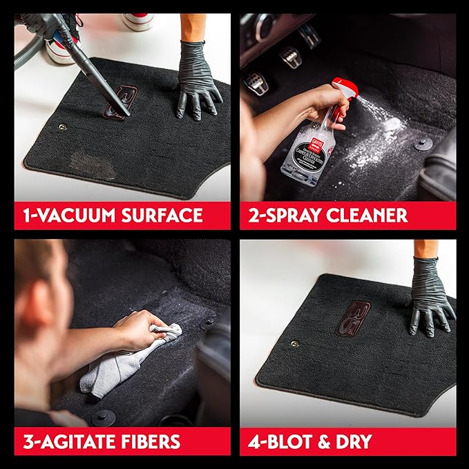 Griot's Garage Odor Neutralizing Carpet and Upholstery Cleaner for Car Floor Mats, Upholstery, Microfiber Seats, Household Fa
