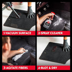Griot's Garage Odor Neutralizing Carpet and Upholstery Cleaner for Car Floor Mats, Upholstery, Microfiber Seats, Household Fa