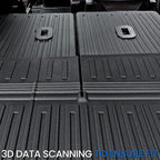 Cargo Mat Backrest Mats for 2018-2024 Ford Expedition/Lincoln Navigator 7/8 Seat(Not for Max or L Model) Accessories, All Weather Cargo Liner Seat Back Cover(Cargo Mat+3rd Row Backrest Mats)