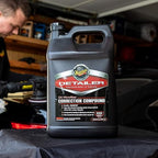 Meguiar's Microfiber Correction Compound - Advanced Polishing Solution for Removing Scratches, Swirls, and Oxidation, Ideal for Professional Detailers and Car Enthusiasts Alike