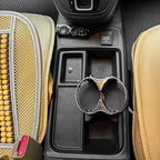 Double Cup Holder for Car, 2 in 1 Extra Cup Insert with Expandable Base, Multifunctional Extender Expander Adapter with Elast