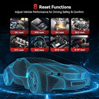 OBD2 Scanner Diagnostic Tool for Porsche/Cayenne, iCarsoft POR V2.0 Code Reader Battery Registration for Porsche, All System
