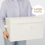 GRANNY SAYS Storage Bins with Lids, Fabric Storage Boxes, Closet Organizers and Storage, Storage Baskets for Shelves, Toy Box