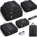 Compression Packing Cubes for Travel, Lightweight Vacation Travel Essentials, Travel Accessories for Suitcase Organizer Bags 