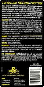 Meguiar's Flagship Premium Marine Wax M6316 - Synthetic RV and Boat - Durable Fiberglass and Gel Coat Protection for a Long-Lasting Shine - Professional-Grade with UV Protection, 16 Oz Liquid
