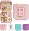 Parima Teen Girl Gifts Trendy Stuff for Girls, Pink Jewelry Box for Teen Girl | Travel Must Have Jewelry Box for Girls | Birt