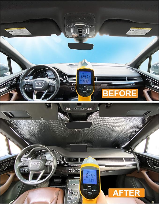 YelloPro Tailgate Window Sunshade Custom Fit for 2023 2024 2025 2026 Ford F250 F350 F450, Super Duty Lariat Platinum Limited King Ranch, 2DR 4DR, Regular SuperCab CrewCab, Block Privacy Accessories