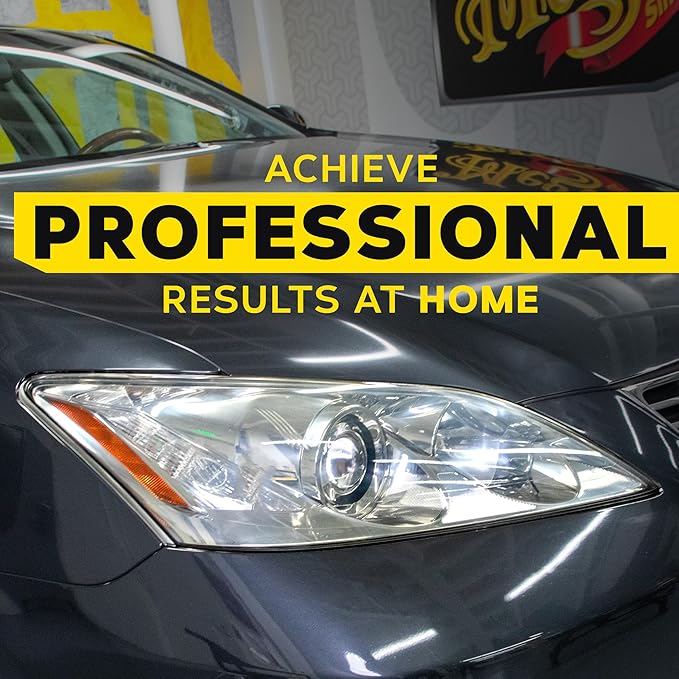Meguiar's Ultimate Headlight Restoration Kit - The Perfect Headlight Repair Kit to Remove Yellowing and Cloudiness from Headl