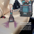 Shark StainStriker Portable Carpet & Upholstery Cleaner w/on board self cleaning - Spot, Stain, & Odor Eliminator, Includes 2