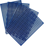 Organizer Genie - Four Blue Pegboard Set to organize your Sockets, Wrenches, Pliers, Screwdrivers, Bits and All Other Tools L