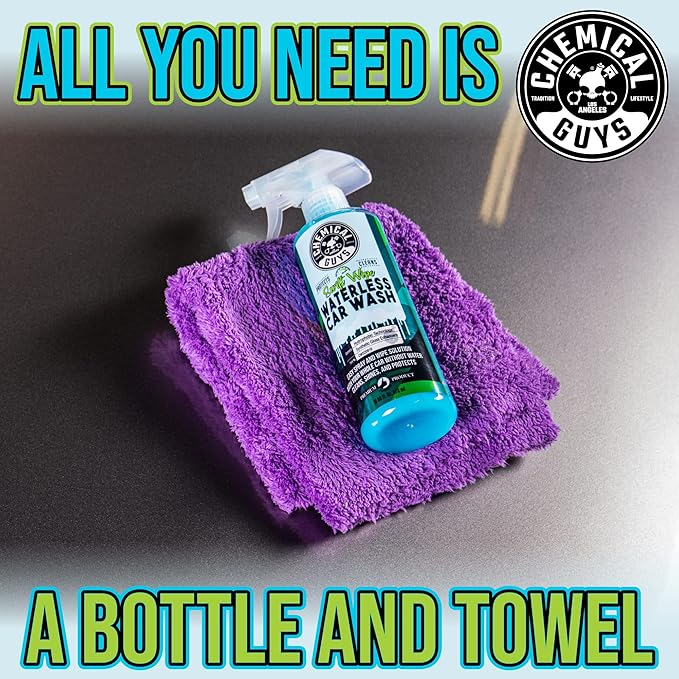 Chemical Guys Swift Wipe Sprayable Waterless Car Wash Spray - Spray and Wipe to Safely Clean and Shine Cars, Trucks, Motorcyc