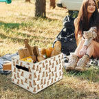 Goldendoodle Gifts Storage Bins & Boxes with Handles, Golden Doodle Gifts for Women Foldable Basket for Organizing, Dog Colla