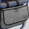 Vive Wheelchair Carry Bag - Arm Rest Pouch for Rollator, Walkers, Power Wheel Chairs and Knee Scooters - Side Storage Organiz