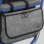 Vive Wheelchair Carry Bag - Arm Rest Pouch for Rollator, Walkers, Power Wheel Chairs and Knee Scooters - Side Storage Organiz