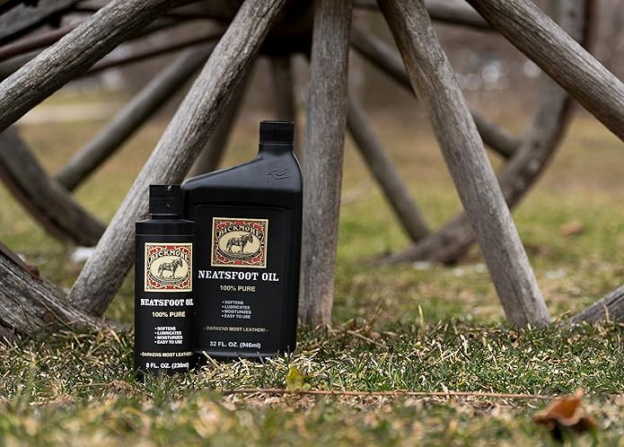 Bickmore 100% Pure Neatsfoot Oil - Leather Conditioner and Wood Finish
