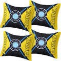 4.4 oz/125g Rechargeable Desiccant Packs Dehumidifier Bag - 4 Pack - Moisture Absorbers For Safes, Car, Bathroom, Storage - M