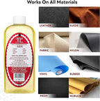 Lincoln E-Z Cleaner -The Original All-Purpose Cleaner for Leather, Suede, Fabric- Removes Dirt, Salt Stains 8oz Made in USA