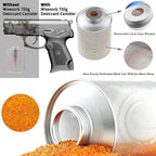 750 Grams 3 Pack Gun Safe Dehumidifier, Reusable Canister Desiccant Dehumidifier, Rechargeable 1.65 Lbs Indicating Silica Gel
