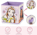 Disney Princess Collapsible Storage Cubes, Set of 2, 10"x10"