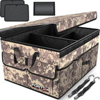 FORTEM Trunk Organizer For SUV Car Trunk Organizer, Foldable Storage, Car Accessories for Women Men, Collapsible Bag, Perfect C