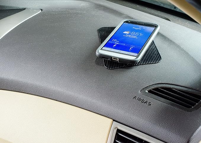 Custom Accessories Black Non Slip Material Dash Pad (26500)