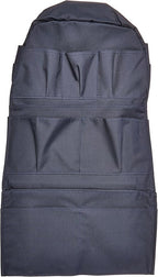 RoadPro RPSB-14BL Truck Seat Organizer 14-Pocket Back Seat Organizer Travel Essentials Semi Truck Accessories, Blue