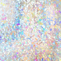 Hilarious Rainbow Window Privacy Film Glass Door Privacy Film Static Cling Tint Frosted 3D Decorative Window Film Sticker Privacy Decals Non-Adhesive Removable Stained Glass Film(27.55'' x 78.7'')