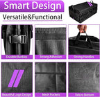 YOSRTER for Dodge Charger Durango Challenger Ram Car Trunk Organizer Collapsible Storage Box with Handle Foldable Lid Non