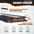 Mockins 85"x24"x4" Extendable Skinny Roof Rack Cargo Carrier w/ 20 CuFt Soft-Shell Rooftop Cargo Bag for Top of Car | 250 Lbs Cap Weatherproof Narrow Car Top Carrier Set w/Straps, Lock, & Carry Case