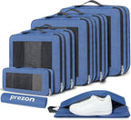 Compression Packing Cubes for Travel, Lightweight Vacation Travel Essentials, Travel Accessories for Suitcase Organizer Bags 
