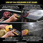 Meguiar’s Mirror Glaze M105 Ultra-Cut Compound, Pro-Grade Car Compound for Removing Scratches and Heavy Swirls, Restores Gloss and Clarity, Car Guy Gifts for Men and Women Who Love to Detail, 8 Oz