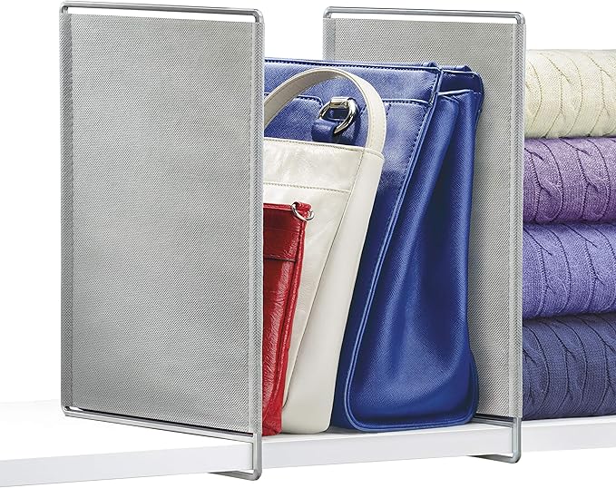 LYNK PROFESSIONAL® HOME™ Shelf Dividers - Linen Closet Organizers and Storage - Linen Storage - Closet Organization - Towel O